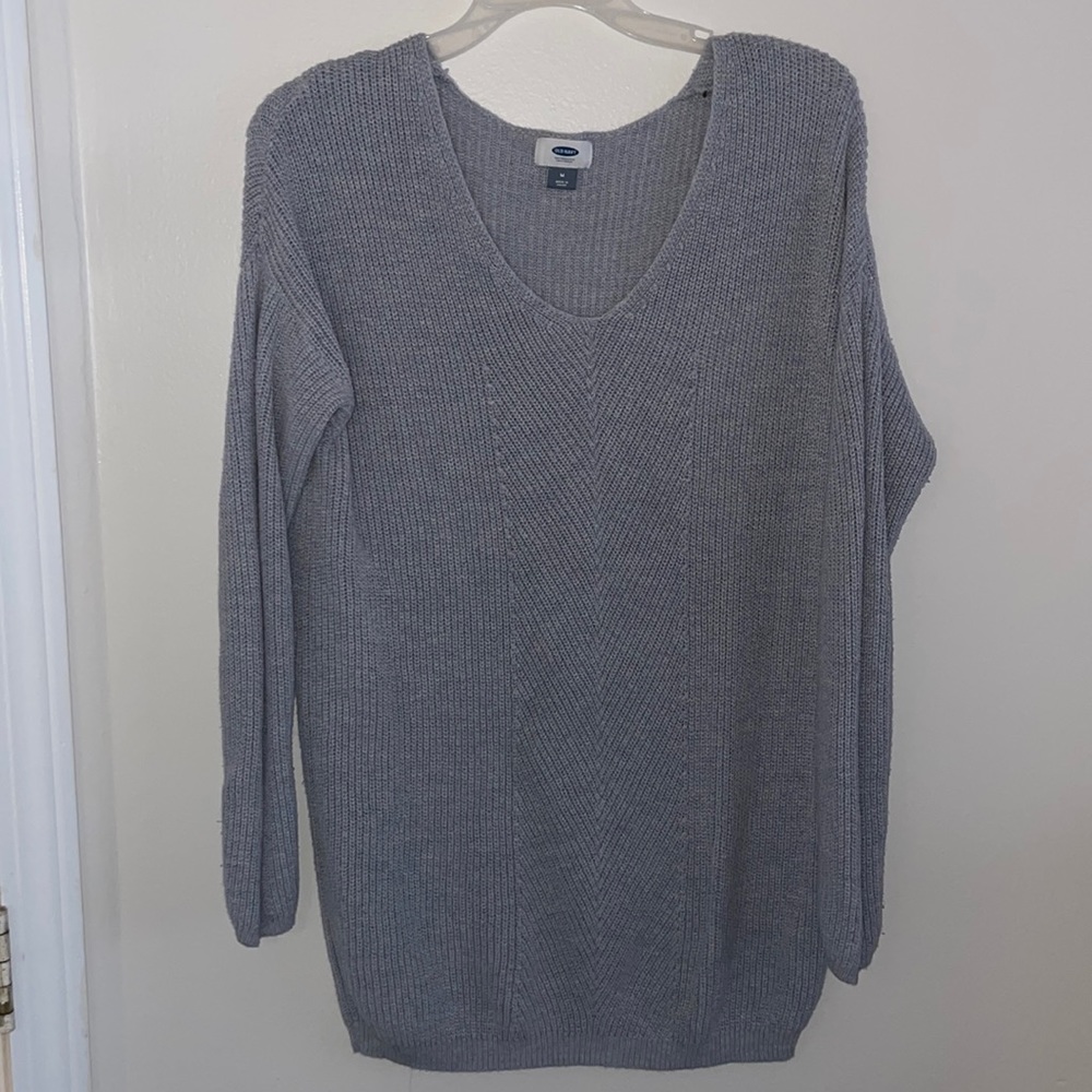 Grey Old Navy sweater